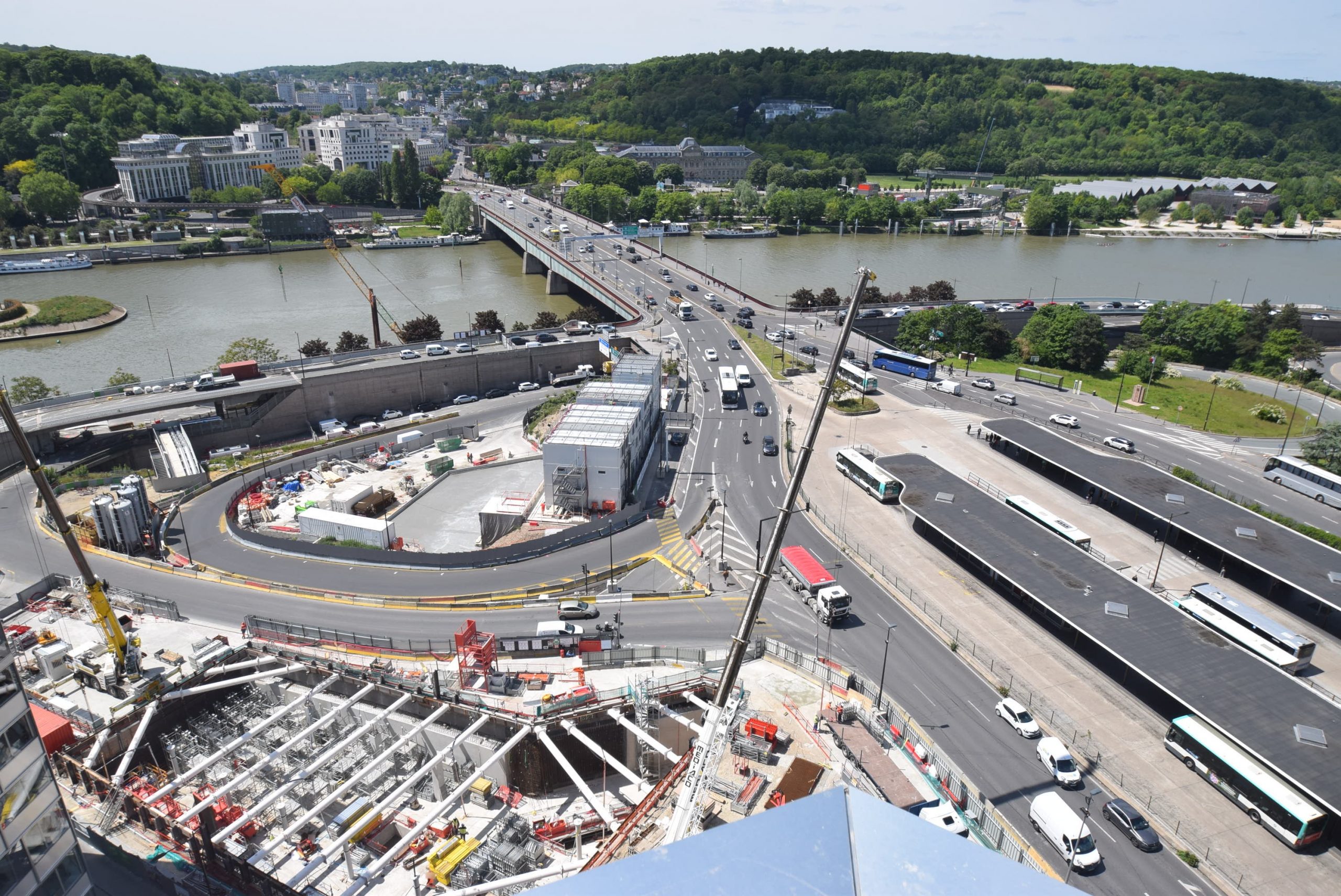 Visite de la gare du pont de Sèvres, ligne 15 dans le cadre du Grand Paris AFGC Visite de la gare du pont de Sèvres, ligne 15 dans le cadre du Grand Paris AFGC