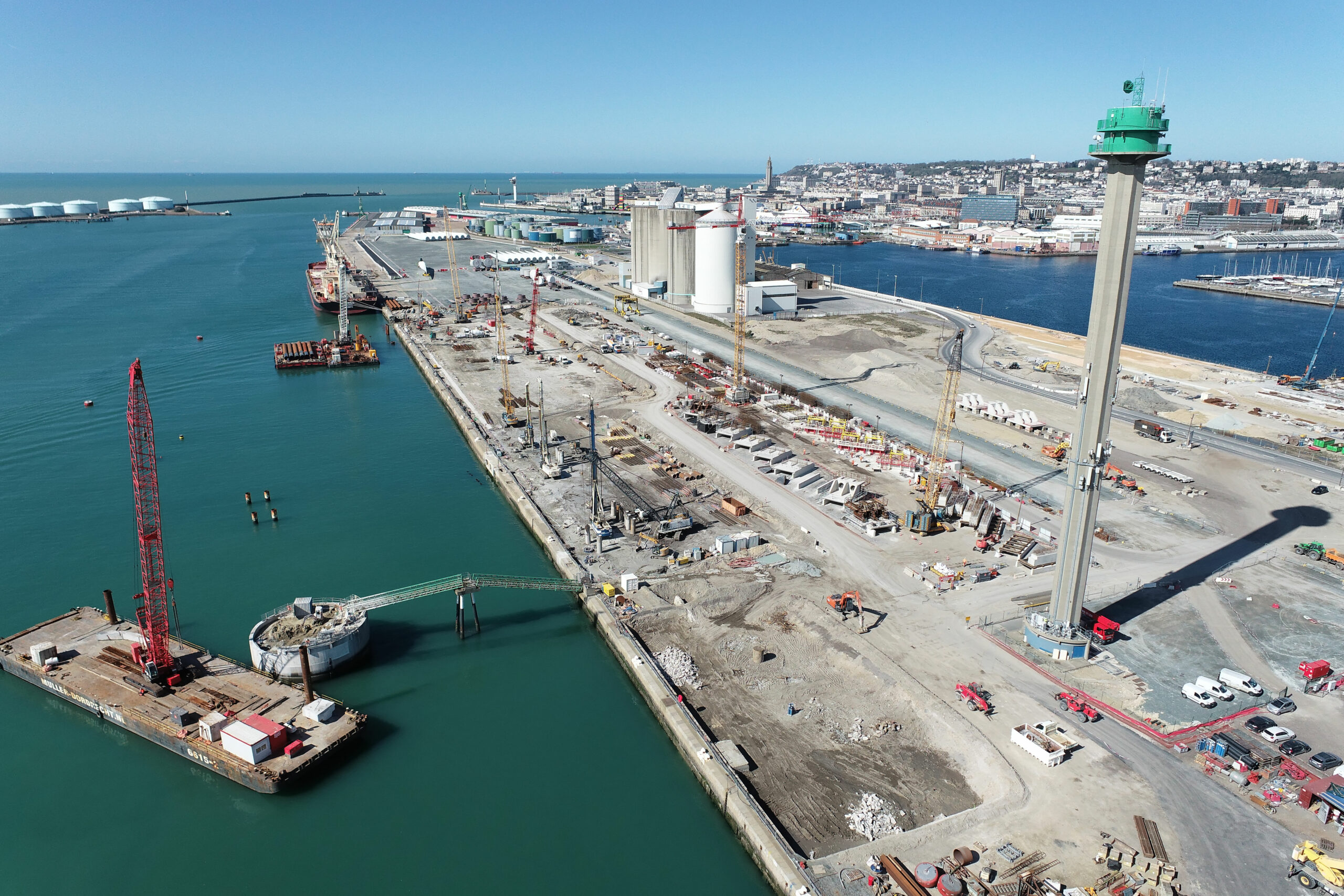 Visite du chantier du quai Joannès COUVERT - AFGC