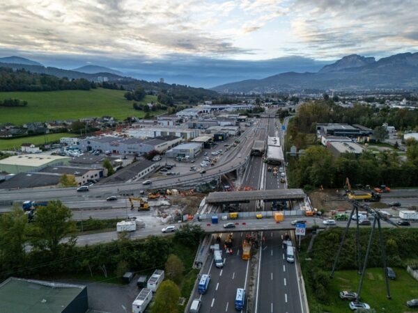 Dépose des anciens tabliers
