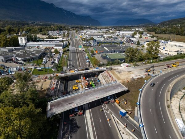 Pose des nouveaux tabliers