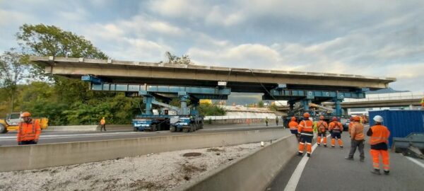 Dépose d’un ancien tablier